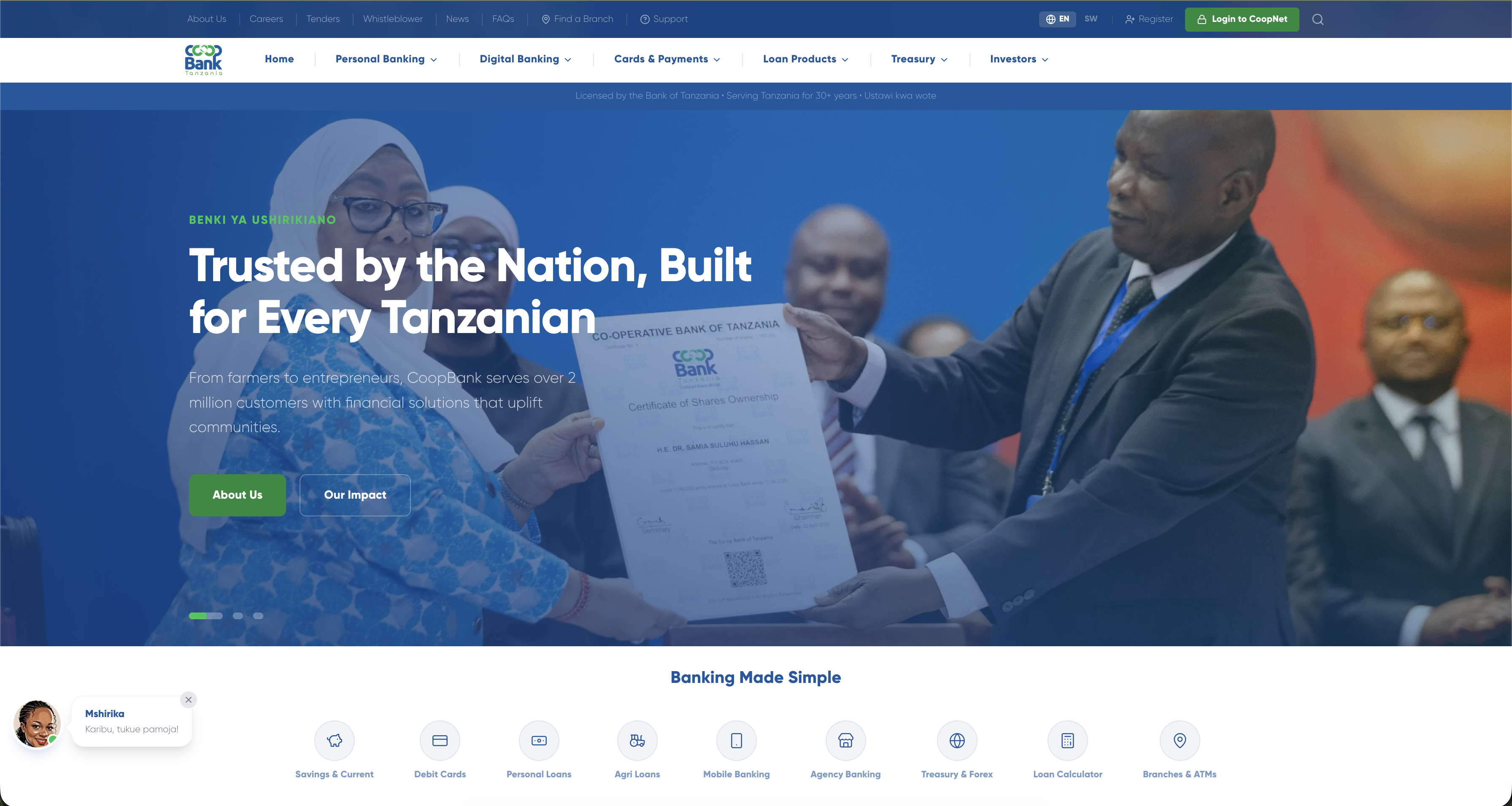 Rebuilding a National Bank for the Digital Generation